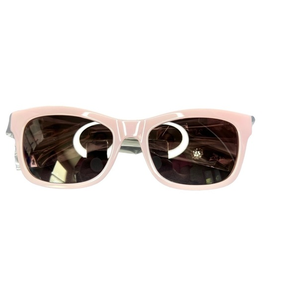 Isaac Mizrahi New York IM 30220 Purple Cat Eye Full Frame Acetate Sunglasses - Picture 12 of 12